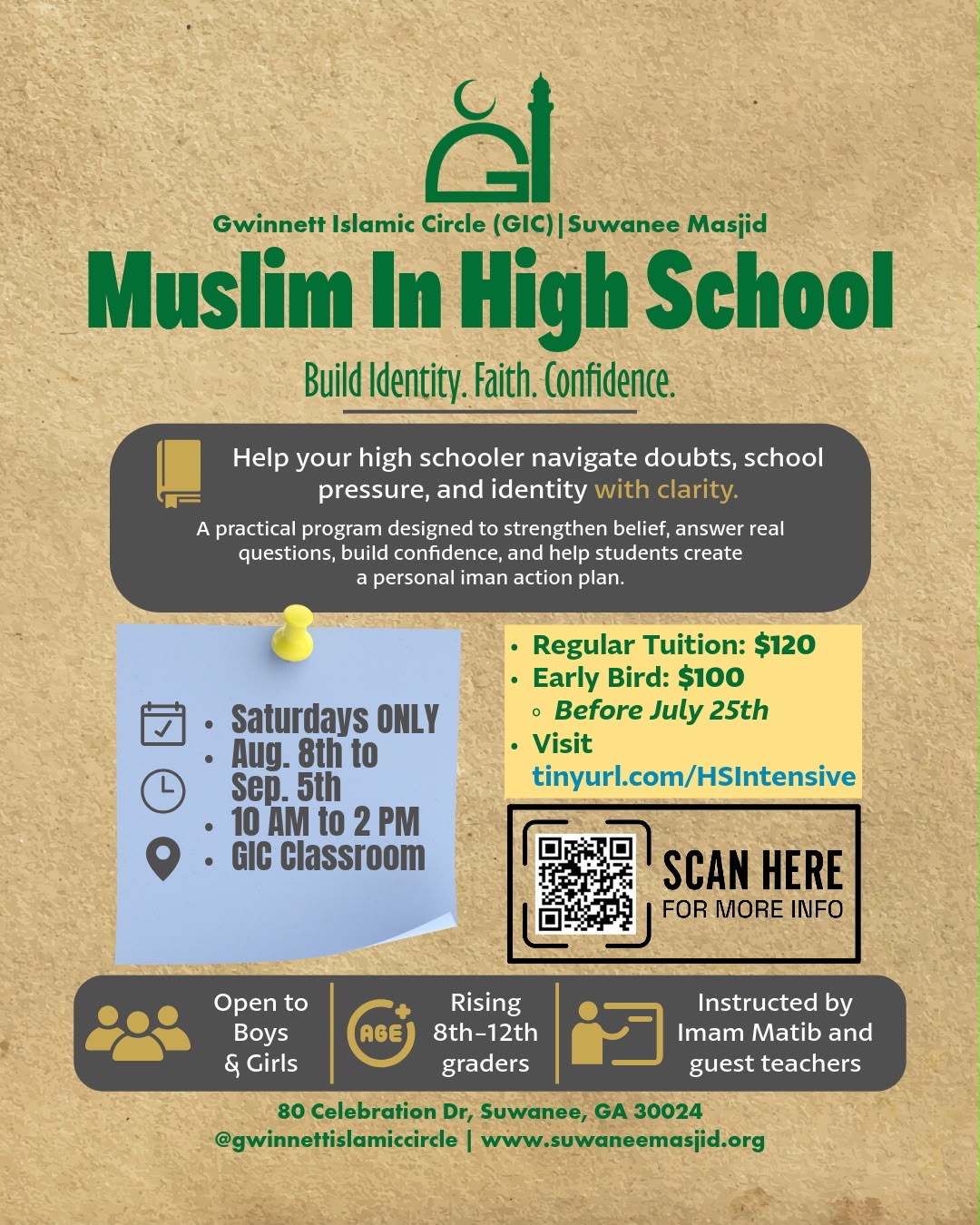 Muslim In High School: Build Identity, Faith, Confidence