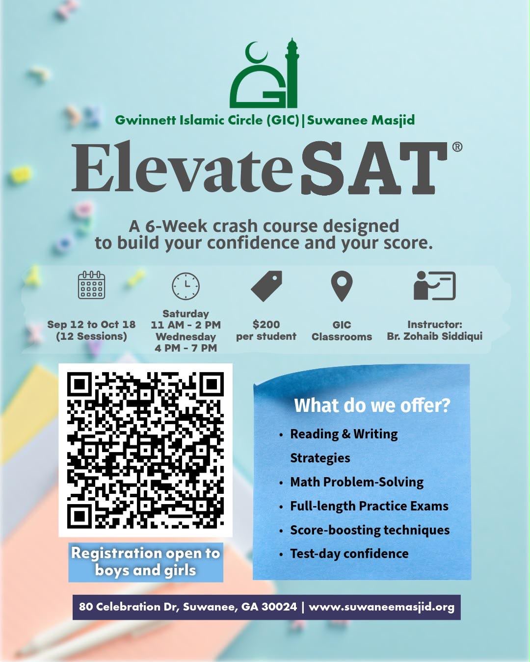 ElevateSAT: A 6-Week Crash Course
